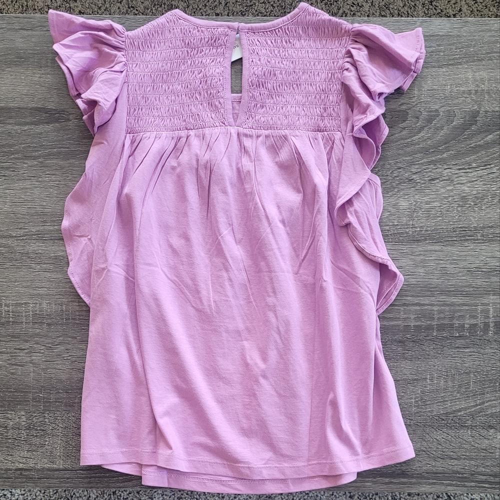 NWT Banana Republic Ruffle Top - Picture 3 of 4